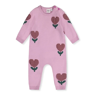 Lavender Romper 6-24m