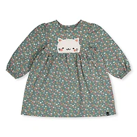 Whiskers Cat Dress 3-6