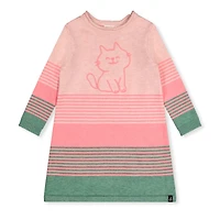 Whiskers Knit Dress 3-6