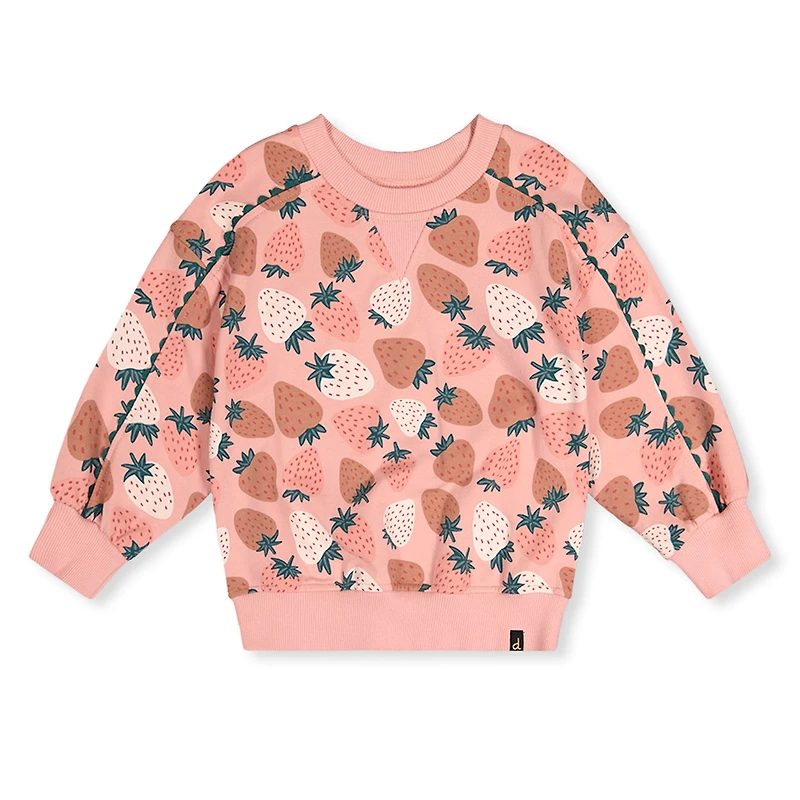 Gilet Ouaté Fraise 3-6ans