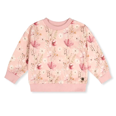 Poetry Flowers Sweatshirt 7-10