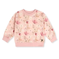 Poetry Flowers Sweatshirt 7-10