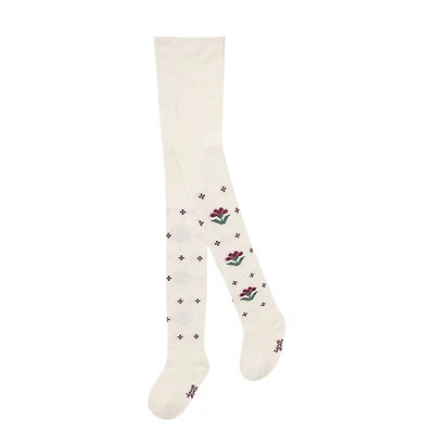 Soft Poetry Tights 3-6y - Ivory