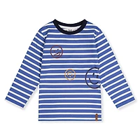 Smiley Stripes T-shirt 7-10