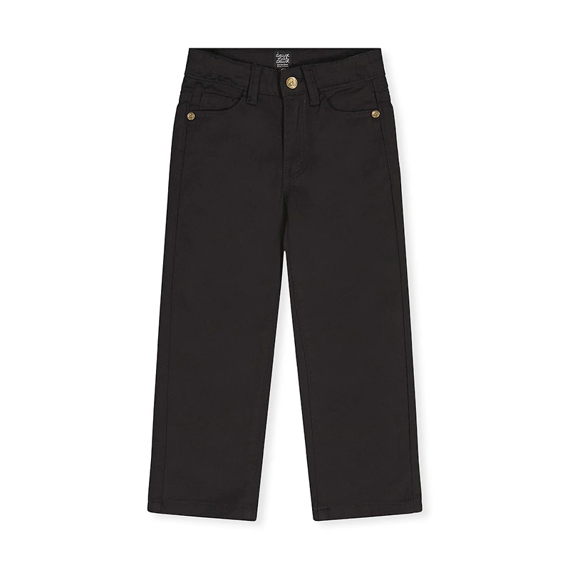 Black Denim Pants 7-10