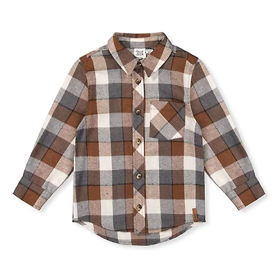 Boys Plaid Shirt 3-6