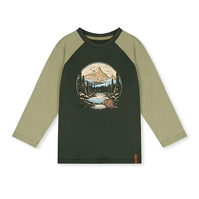 Boys Raglan T-shirt 7-10