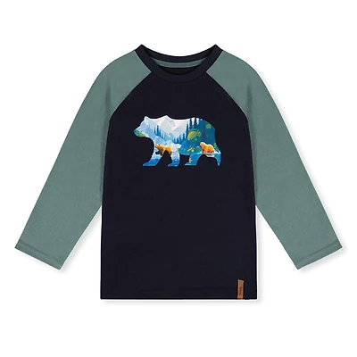 Boys Bear T-shirt 3-6
