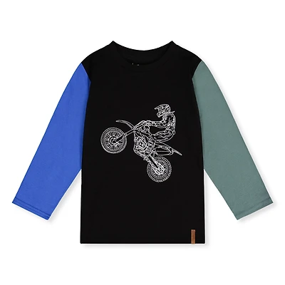 Boys Motocross T-shirt 7-10