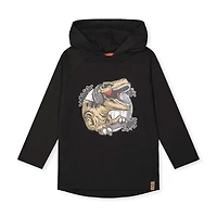 Boys Dinos Hooded T-shirt 3-6