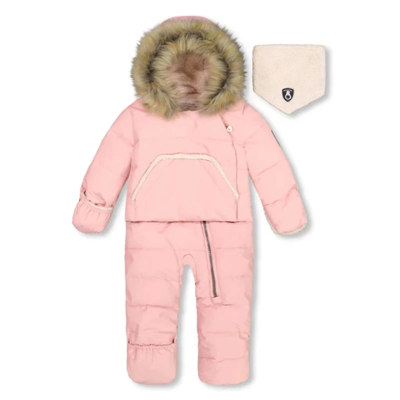 Habit de Neige Rose 6-30mois