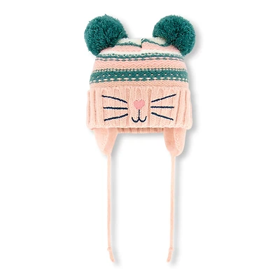 Tuque Tricot Chat 6-24mois