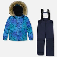 Habit de Neige Deux Pièces Dinos 2-8ans