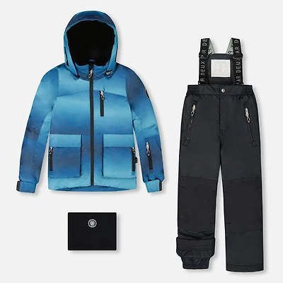 Habit de Neige Deux Pièces Dégradé 7-12ans
