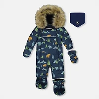 Habit de Neige Une Pièce Ours 6-30mois