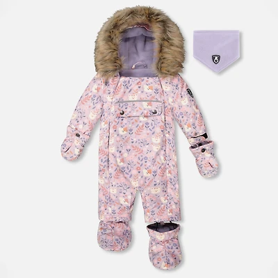 Cats 1pce Snowsuit 6-30m