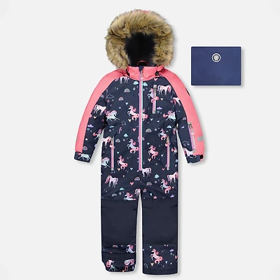Habit de Neige Une Pièce Licornes 2-6ans