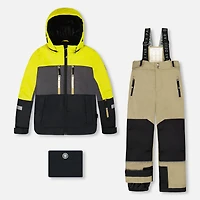 Habit de Neige Teknik Colorblock 4-8ans