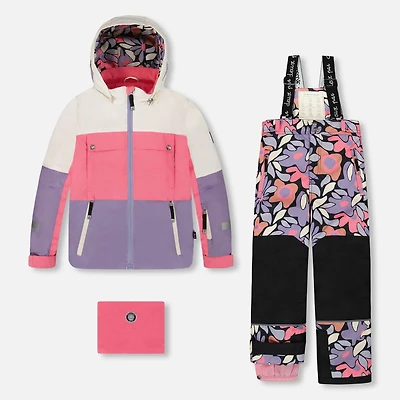Habit de Neige Teknik Retro Flower 4-8ans