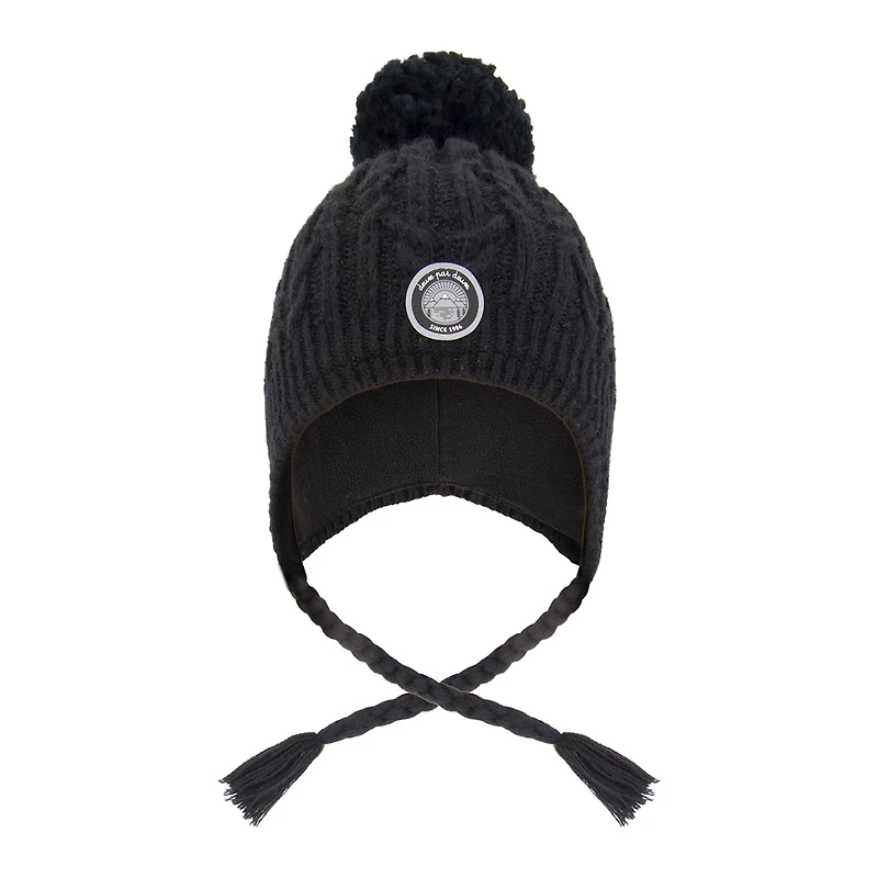Tuque Tricot Noir 2-12ans