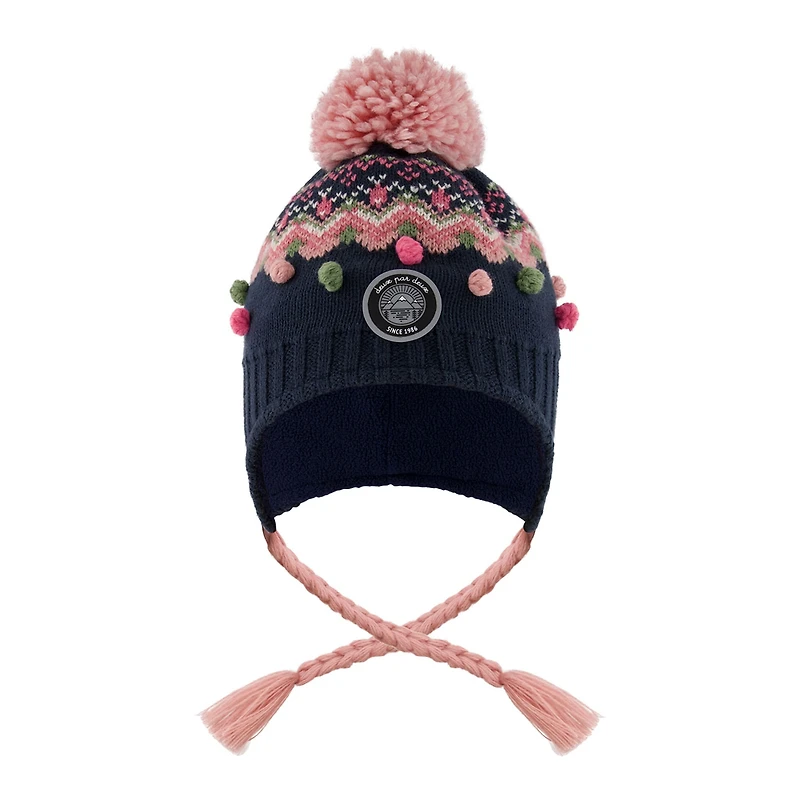 Tuque Tricot Navy Jacquard 2-14ans
