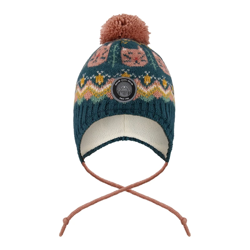Tuque Tricot Chats 2-14ans