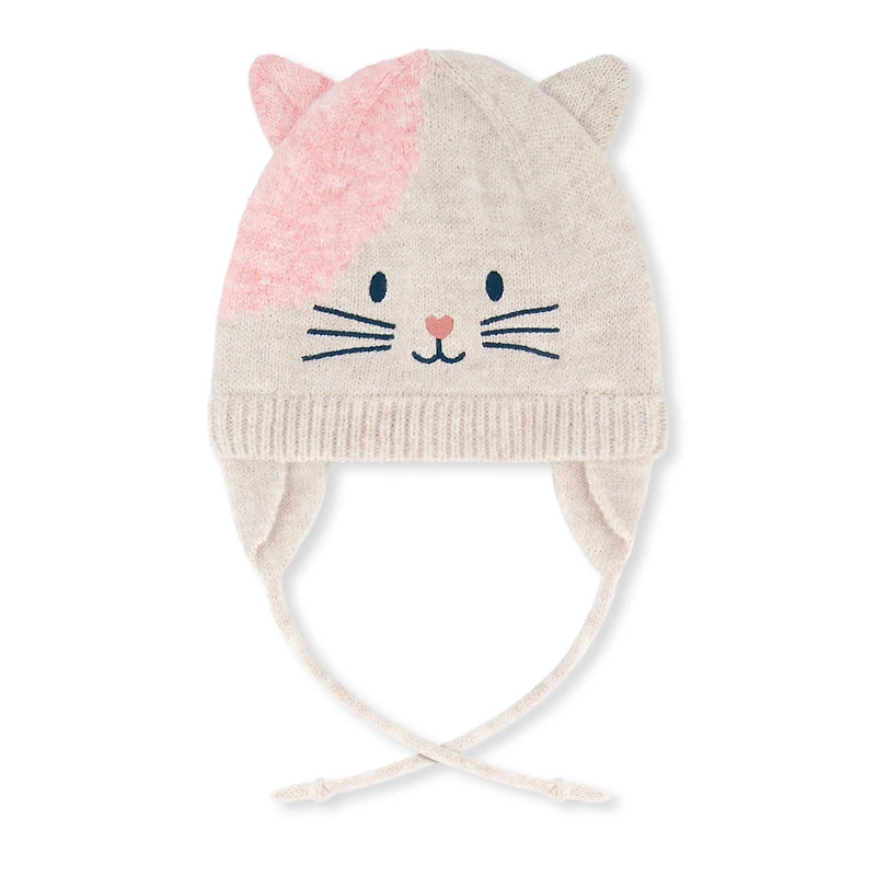 Cat Knit Hat 6-24m