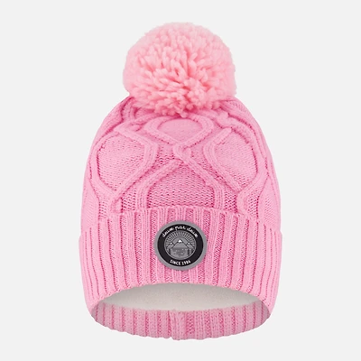 Tuque Tricot Rose 2-14ans