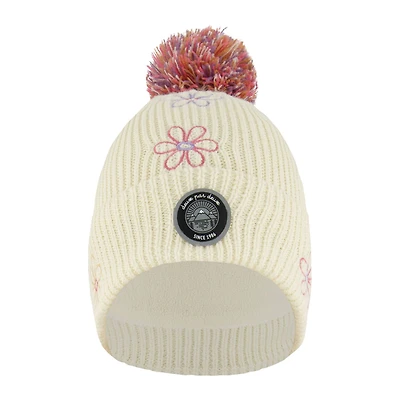 Flowers Knit Hat 2-14