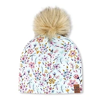 Tuque Petites Fleurs 2-12ans
