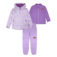 Ensemble Extérieur 3-en-1 Marguerites 2-6ans