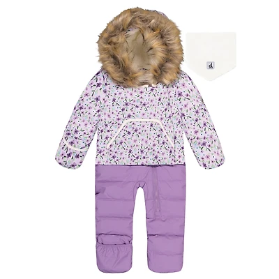 Mini Flowers Snowsuits 6-30m