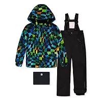 Checker Snowsuit 7-12