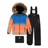 Habit de Neige Dégradé Orange 2-6ans