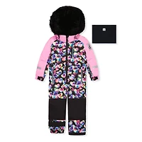 Hearts 1pce Snowsuit 2-6