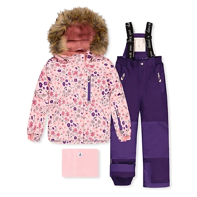 Mini Flowers Snowsuits