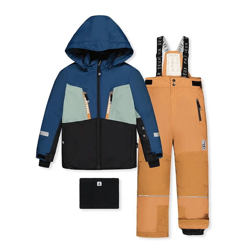 Habit de Neige Teknik Colorblock 10-12ans