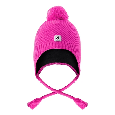 Pink Glo Knit Hat 2-14