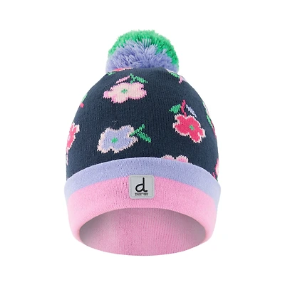 Flowers Knit Hat 2-14