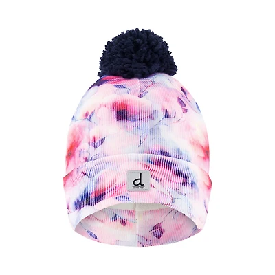 Tuque Tricot Fleurs 2-14ans