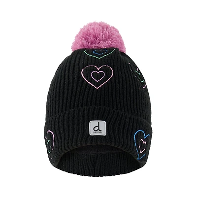 Hearts Knit Hat 2-14