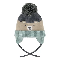 Bear Knit Hat 6-24m