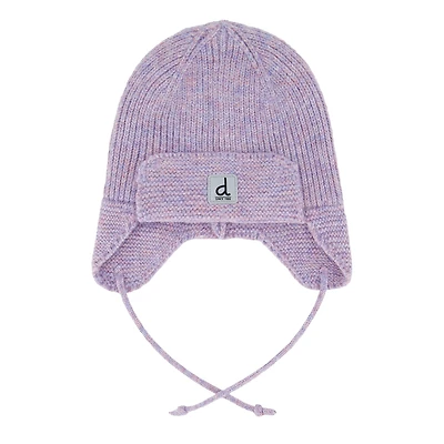 Lavender Knit Hat 3-36m