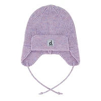 Lavender Knit Hat 3-36m