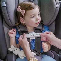 Gold Revolve360 Extend All-in-One Rotational Car Seat with SensorSafe - Moonstone Gray