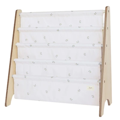 Recycled Fabric Book Rack - Blueberry