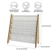 Recycled Fabric Book Rack