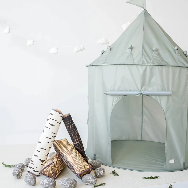 Recycled Fabric Play Tent - Green