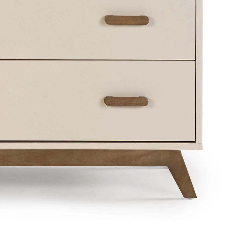 5 Drawers Dresser Chest - Almont Walnut