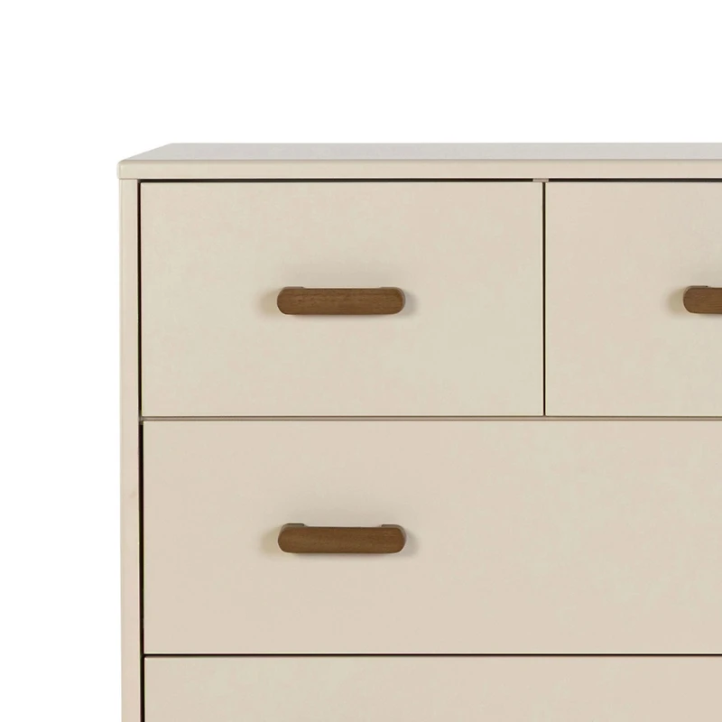 5 Drawers Dresser Chest - Almont Walnut